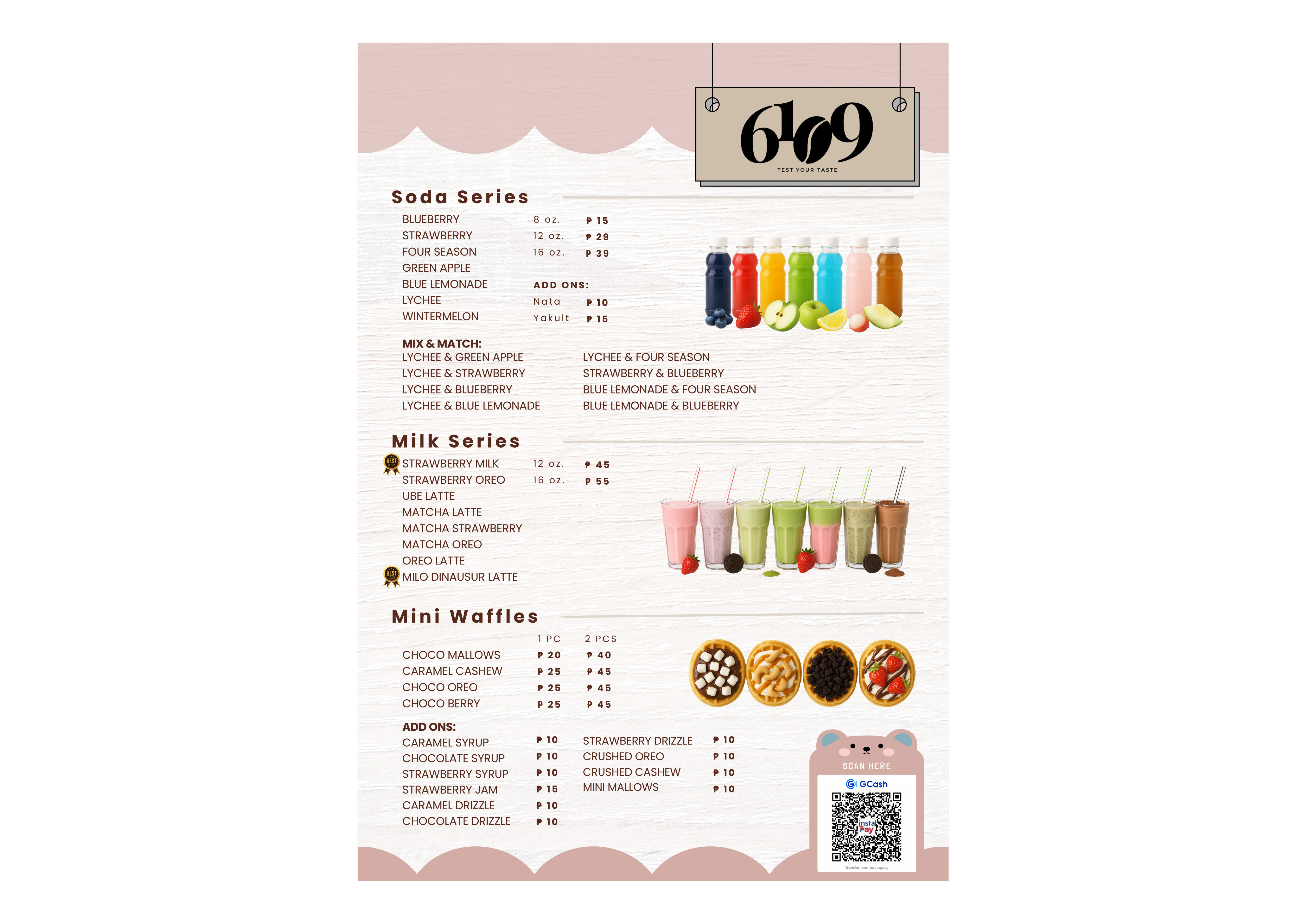 MENU BOARD 1609